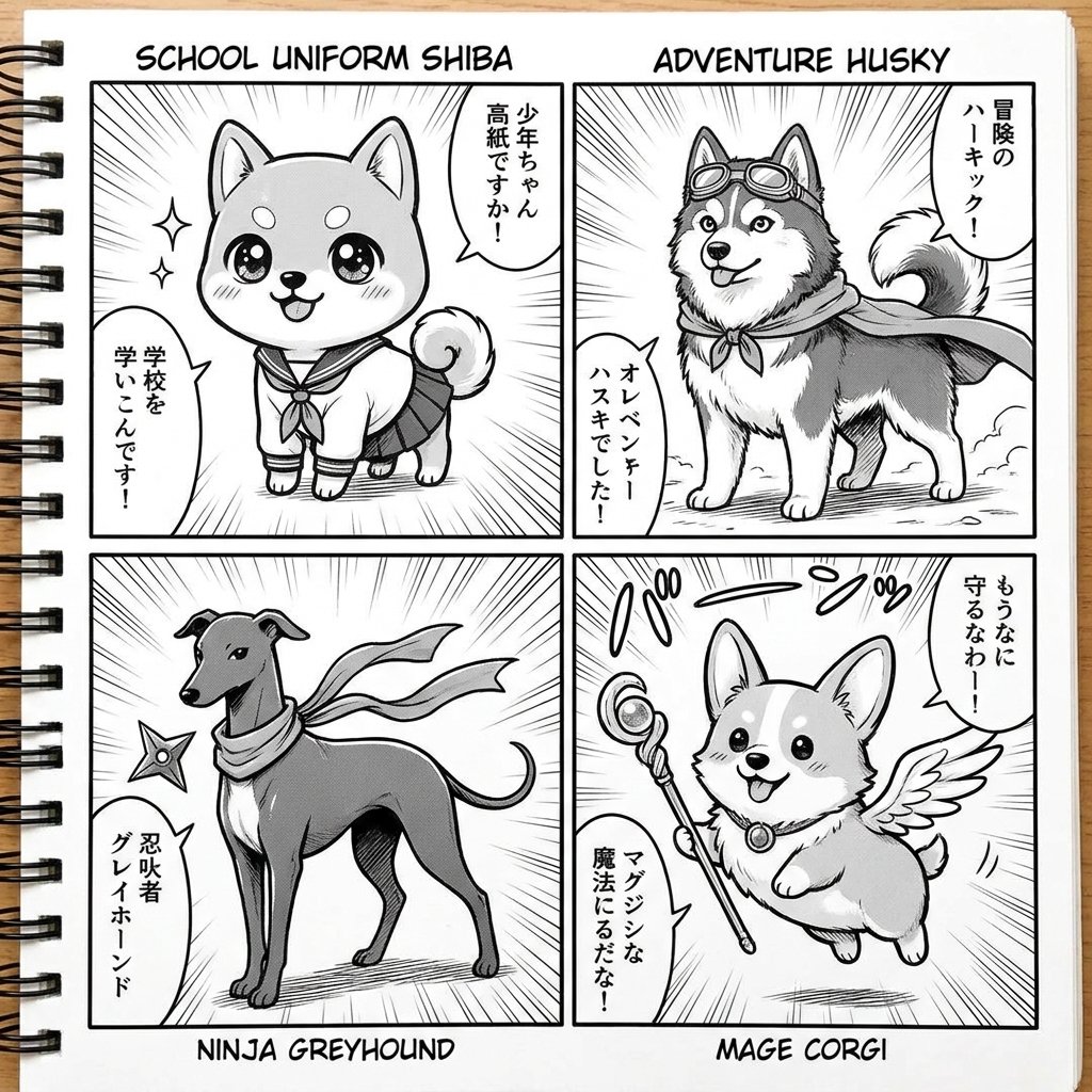 Anime Style Dog Ideas