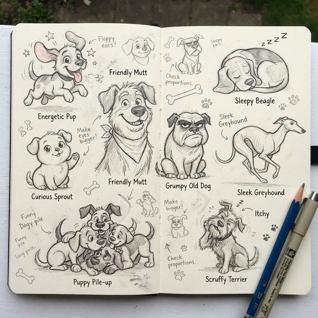 Cartoon Dog Ideas