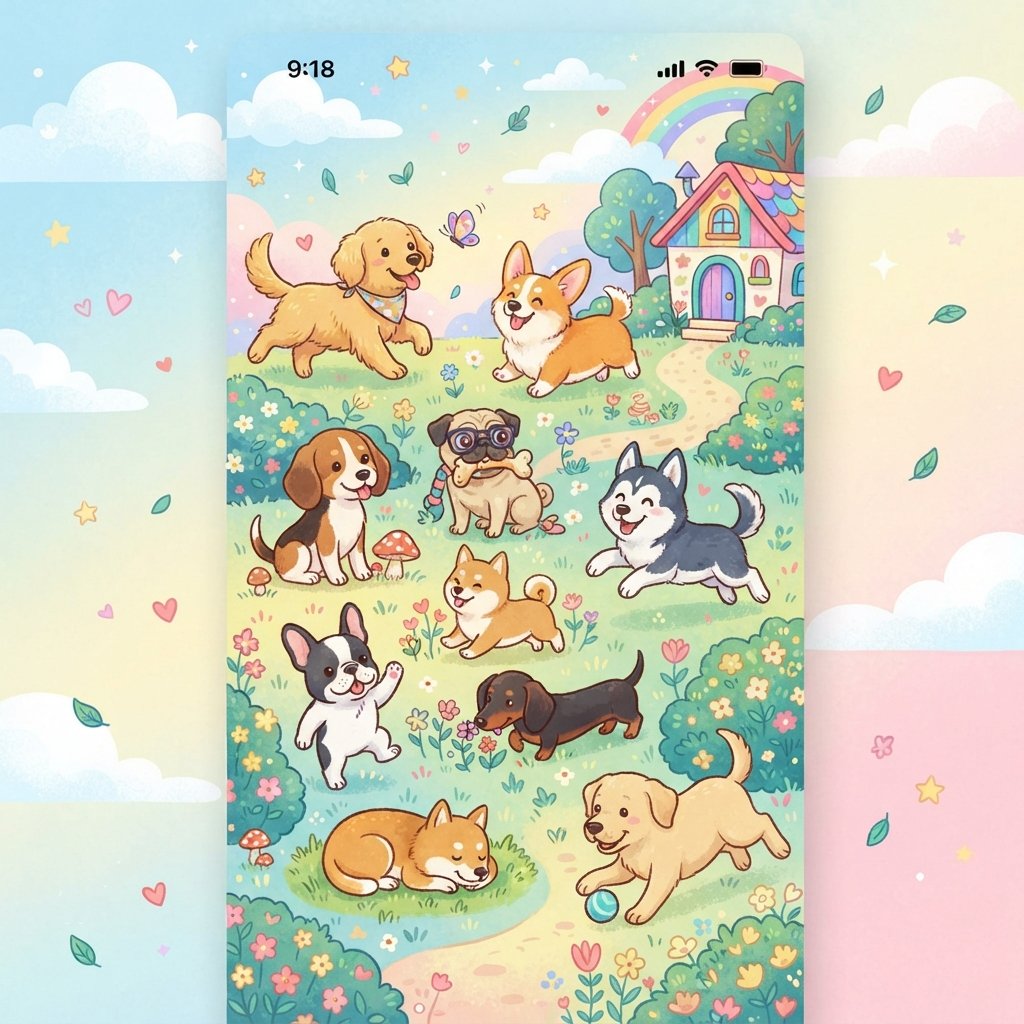 Cartoon Puppy Wallpaper Ideas