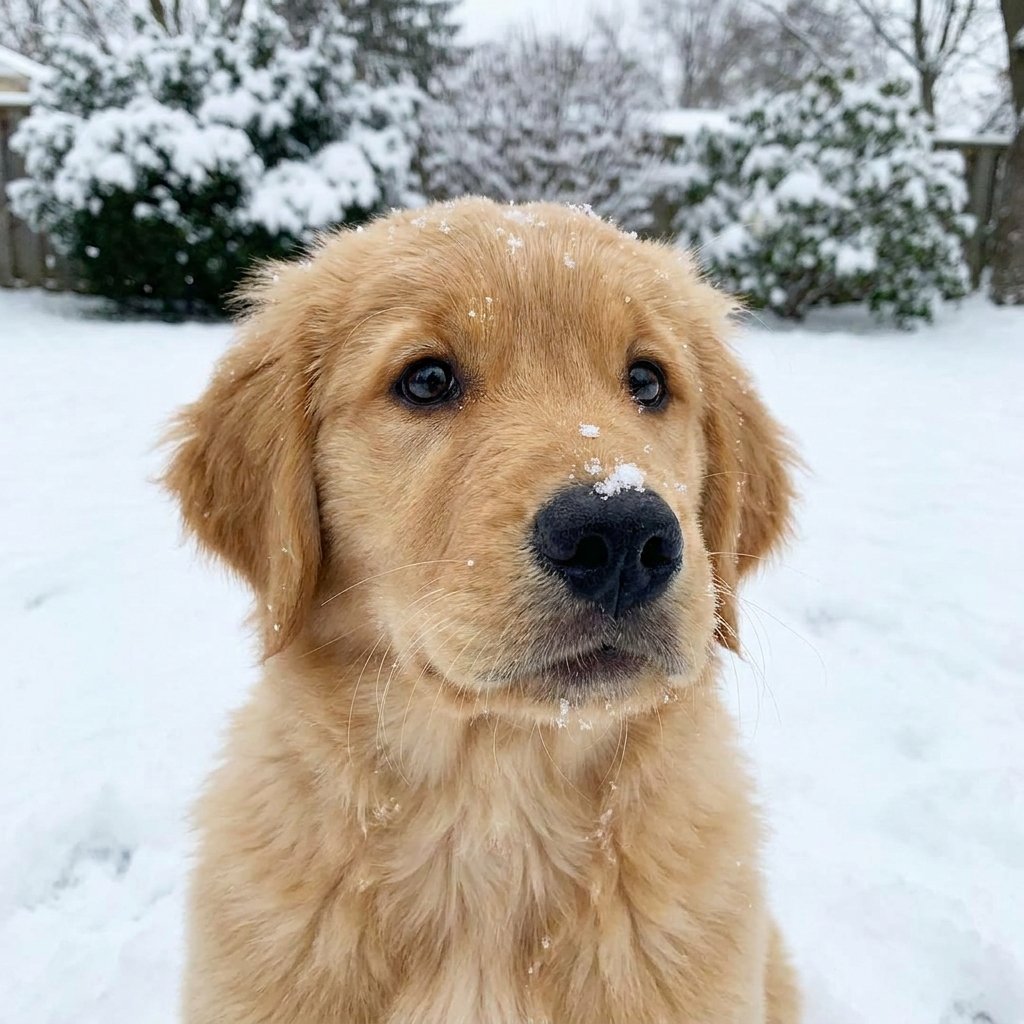 Dog Reaction to Snow Ideas