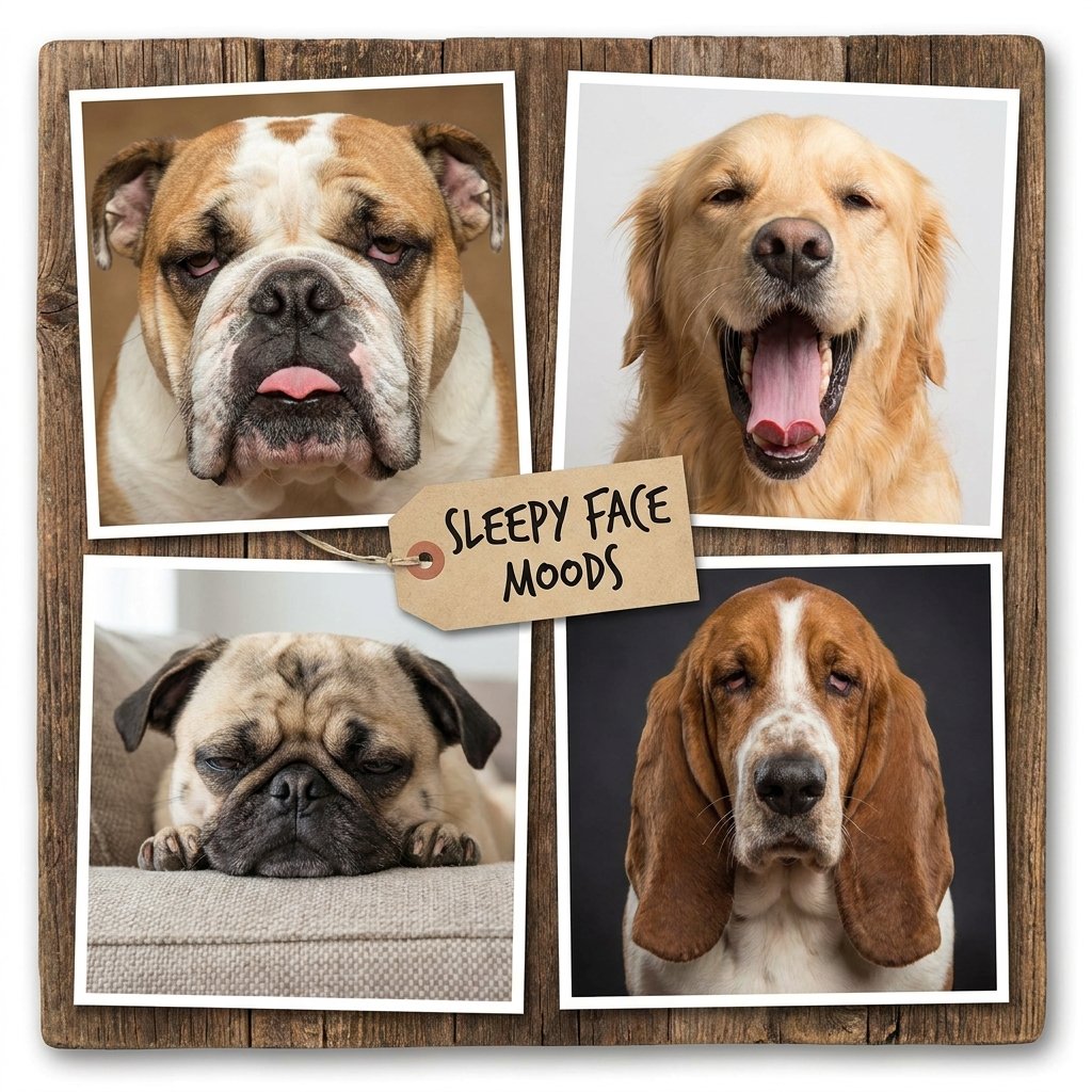 Dog Sleepy Face Ideas