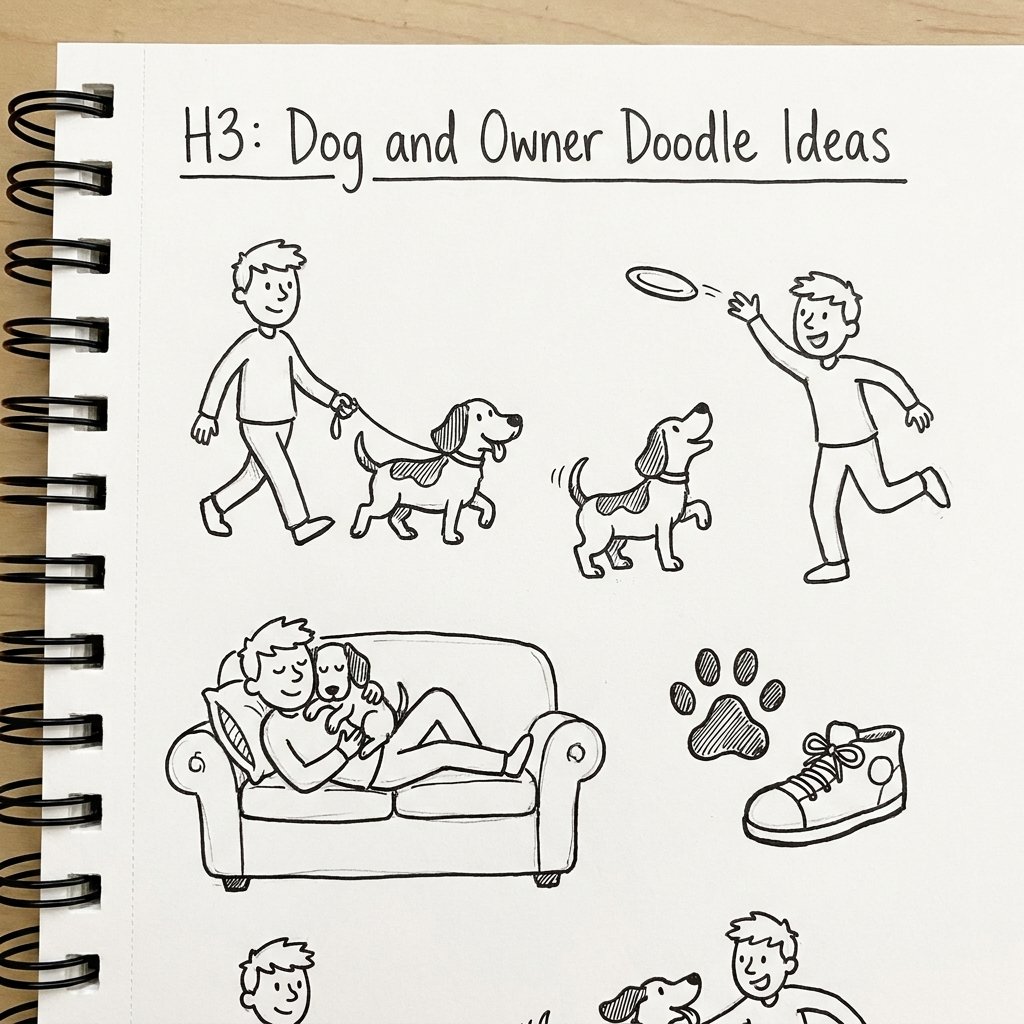 Dog and Owner Doodle Ideas
