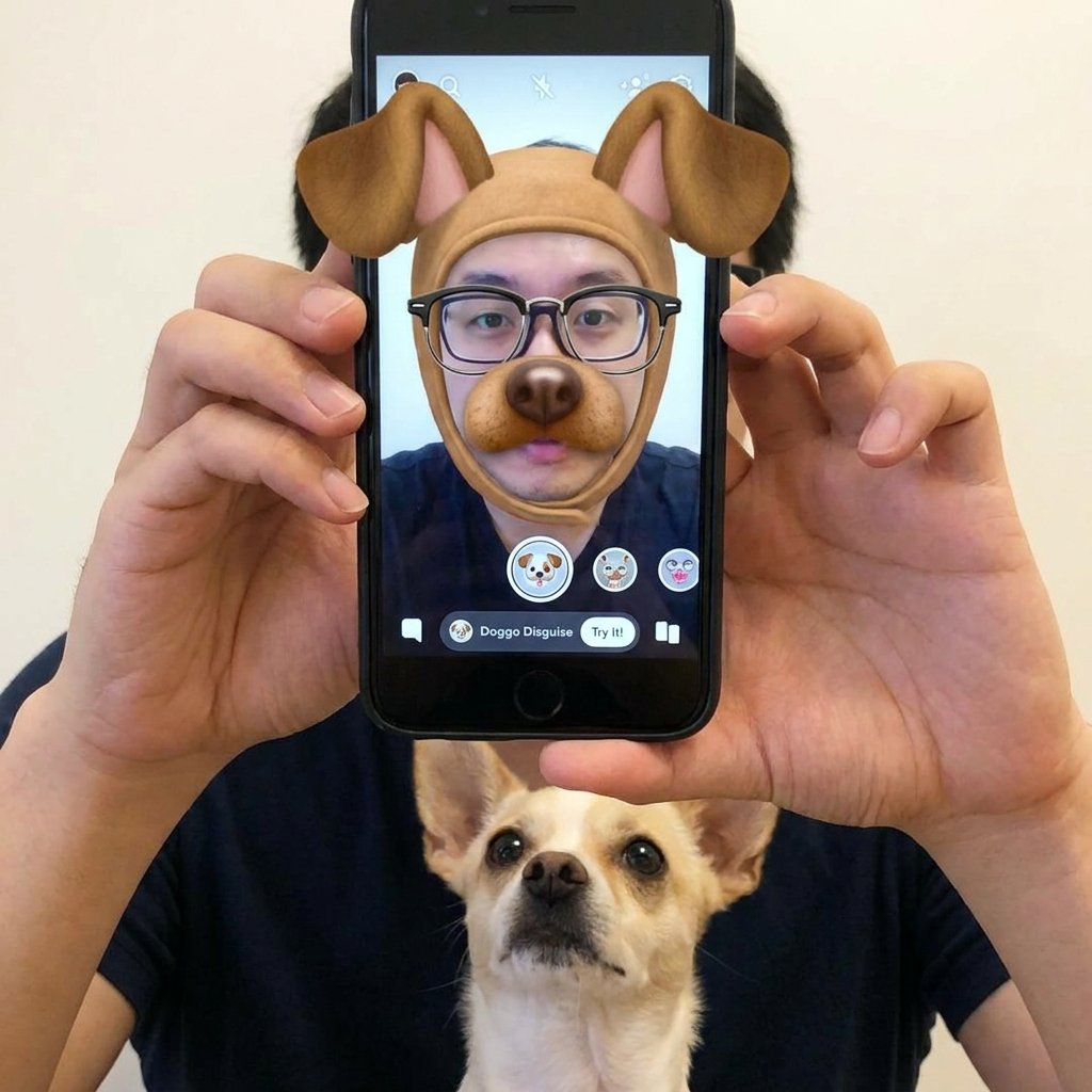 Dog Costume Filter Idea