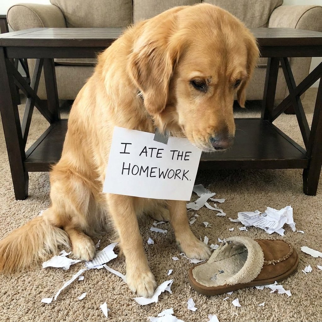Dog Guilty Face Ideas