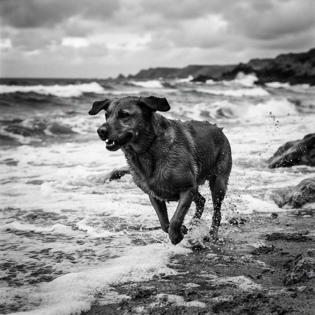 Black and White Dog Photography Ideas