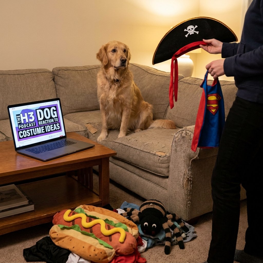 Dog Reaction to Costume Ideas