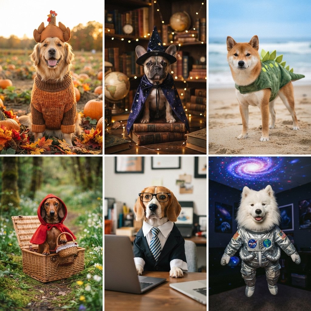 Dog and Nature Scenery Ideas