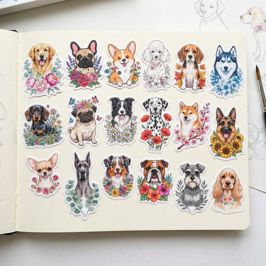 Pastel Dog Ideas