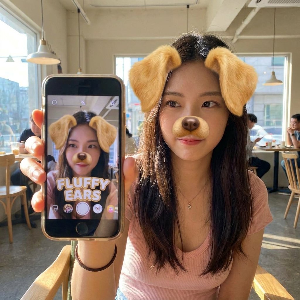 Fluffy Dog Ears Filter Idea
