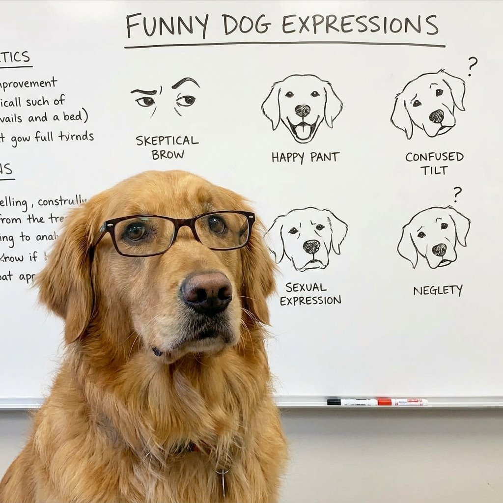 Funny Dog Expression Ideas