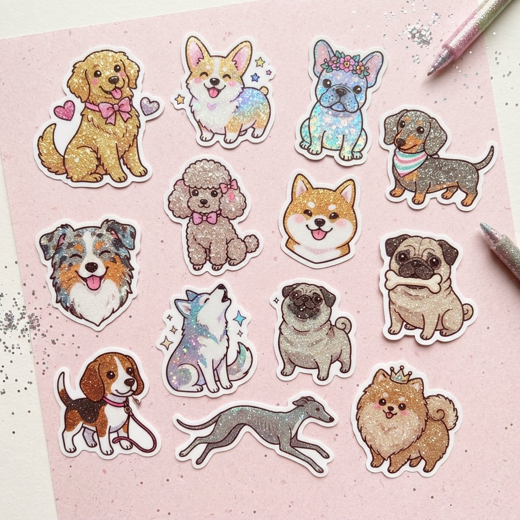 Glitter Dog Ideas