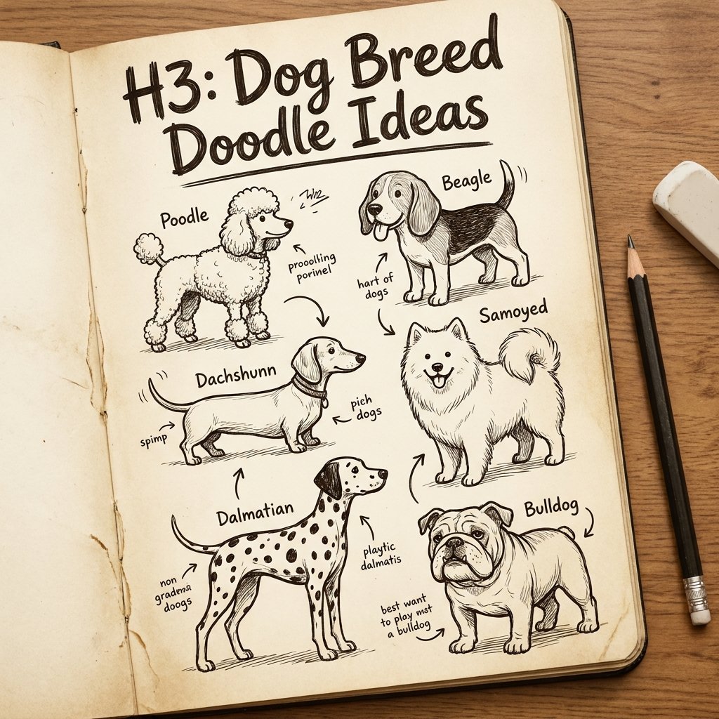 Dog Breed Doodle Ideas