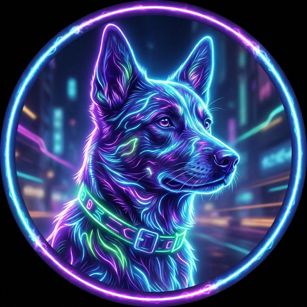 Neon Glow Dog Ideas