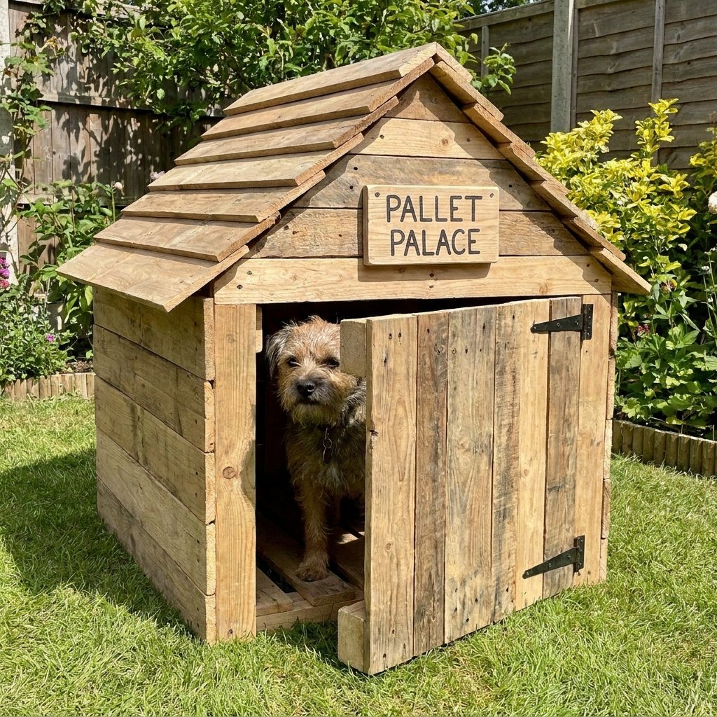 Pallet Wood Dog Ideas