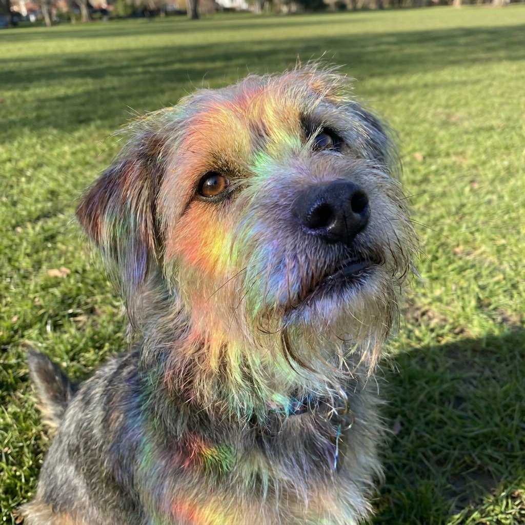 Rainbow Dog Idea