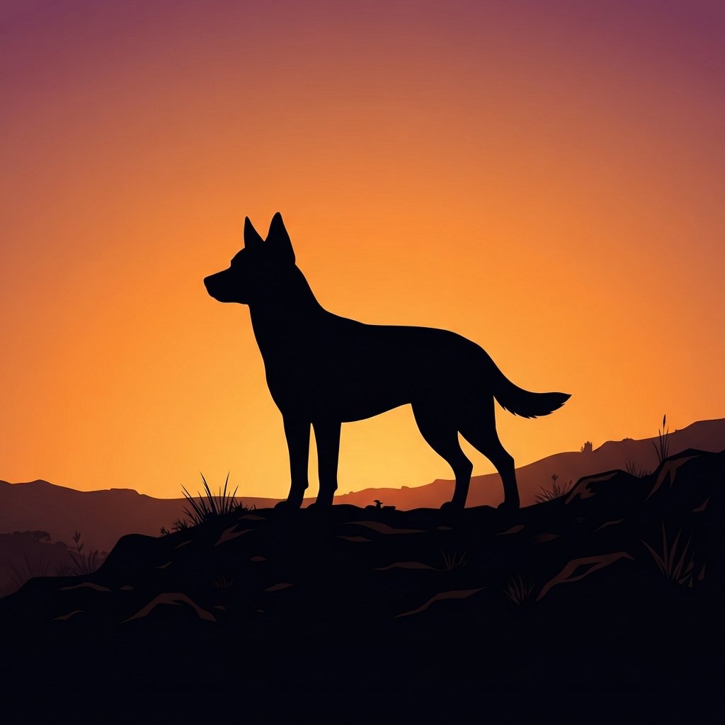 Silhouette Dog Ideas