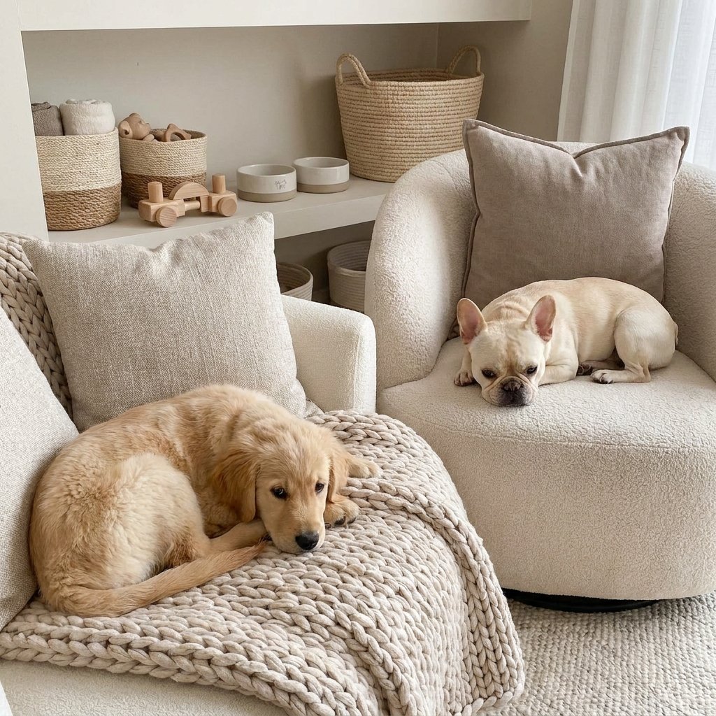 Soft Neutral Dog Aesthetic Ideas
