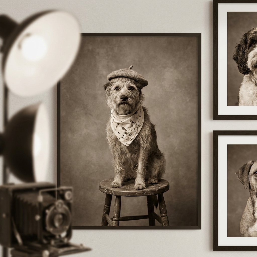 Studio Portrait Dog Ideas