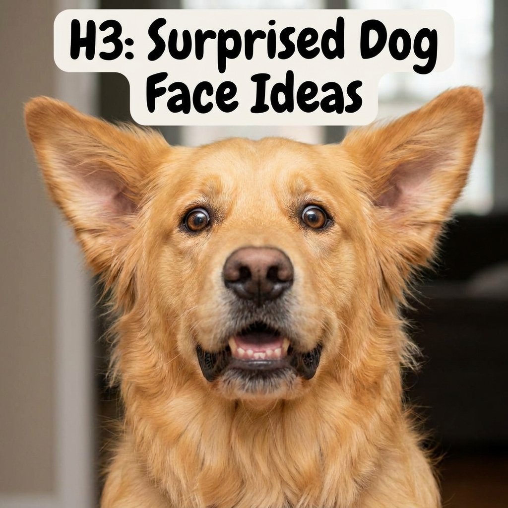 Surprised Dog Face Ideas