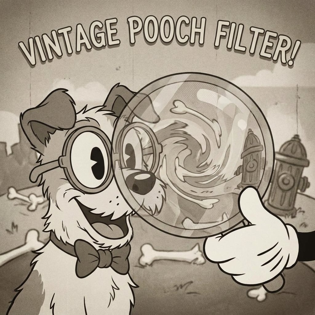 Vintage Cartoon Dog Idea