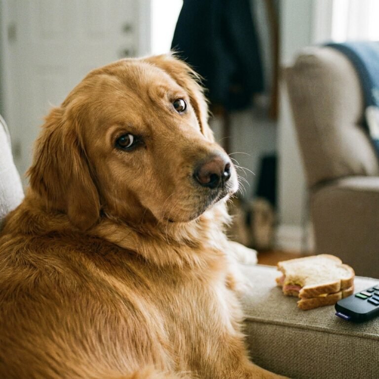 dog reaction pic
